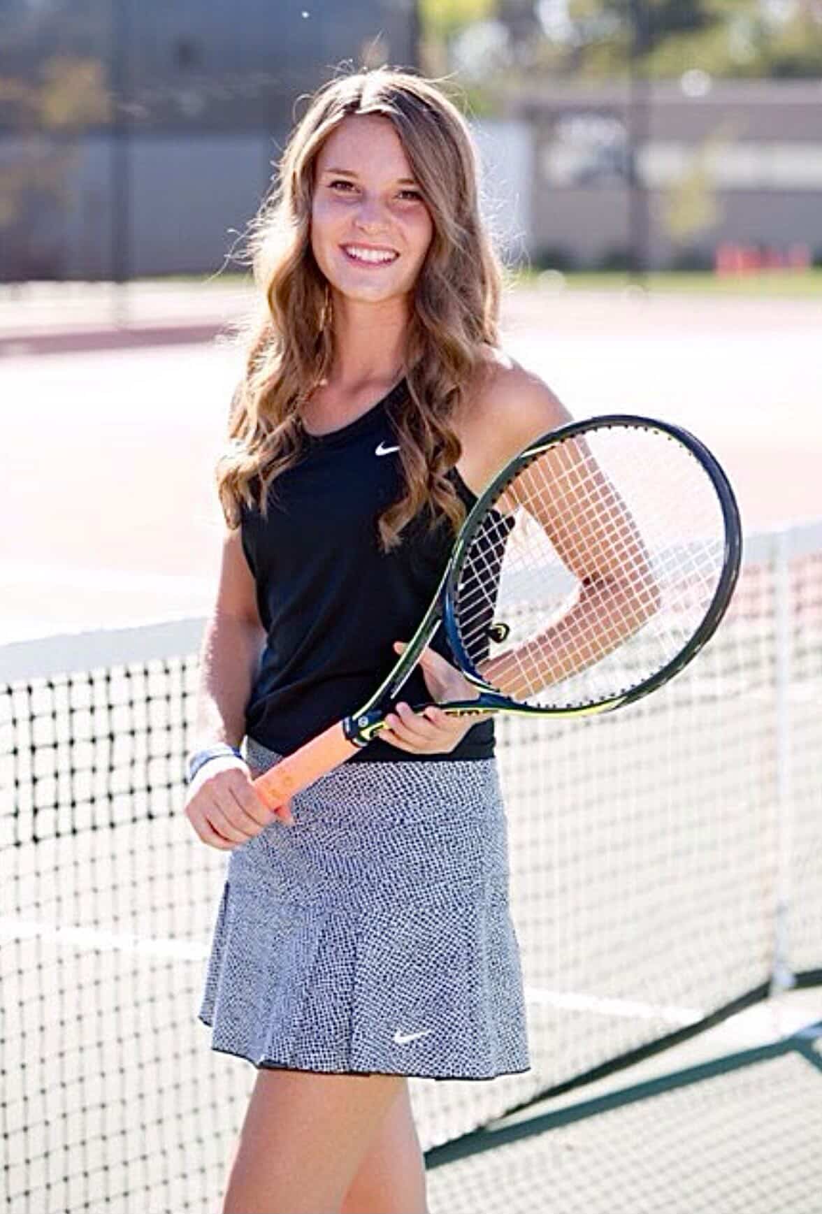 Brooke Woodruff in high school